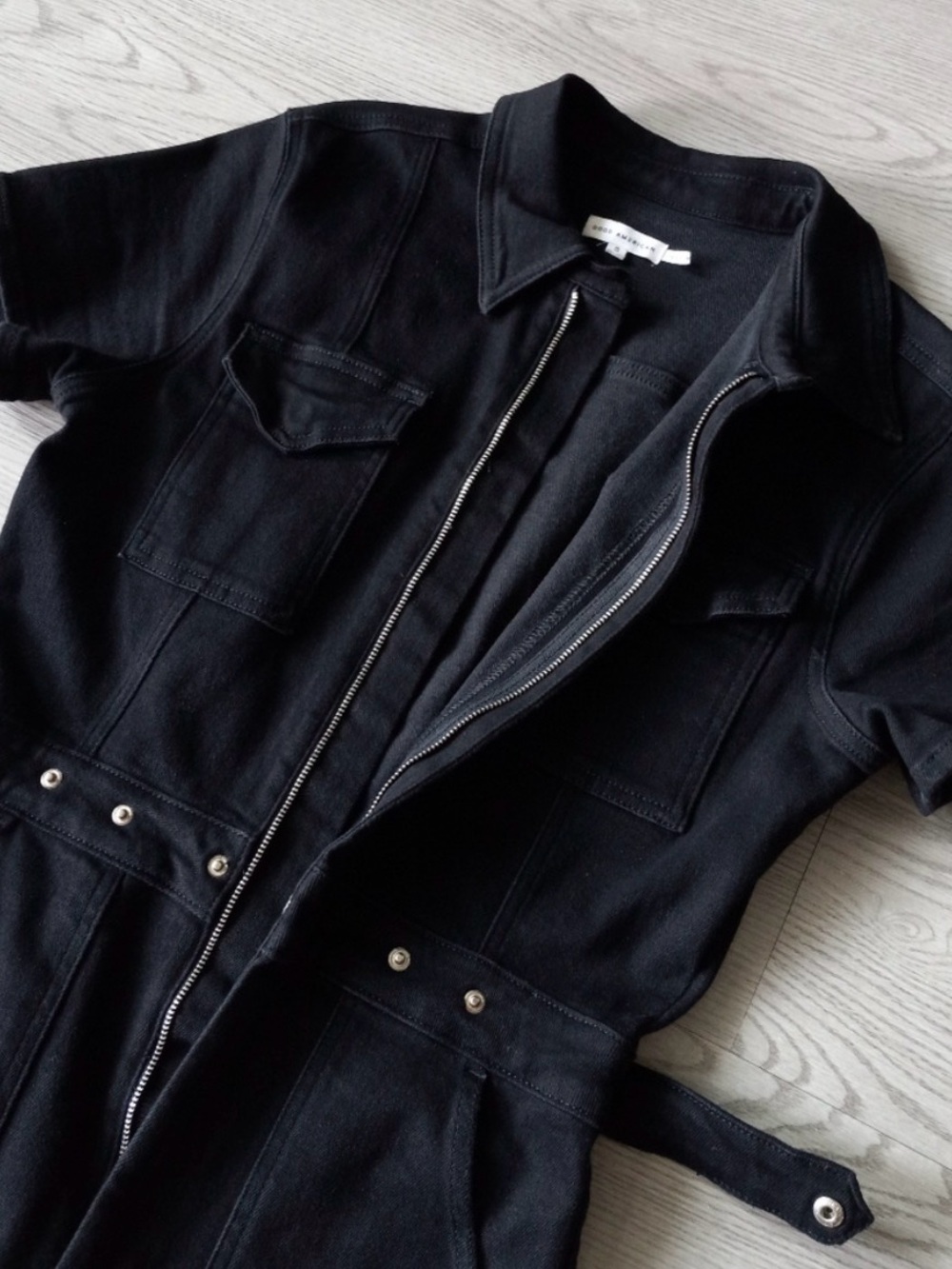 Good American - Fit for Success
Jumpsuit Black Denim - NWT - Size 1
Small - Picture 4 of 6